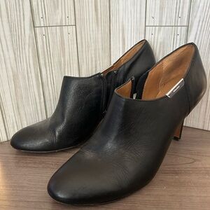 Coach black ankle booties